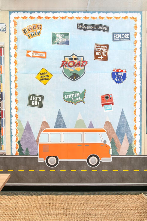 Teacher Created Resources Fun Size Bulletin Board Roll - 18" x 12', Road