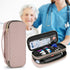 3M Damero Double Layer Stethoscope Case Compatible with Littmann/ADC/Omron Stethoscope, Stethoscope Carrying Case