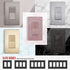 ENERLITES Elite Series Screwless Decorator Wall Plate, Child Safe Outlet Cover, 4-Gang, Brushed Rose Gold, SI8834-BRG