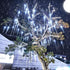 12 inch 8 192LED Aukora Christmas Lights Outdoor Meteor Shower Falling Rain Lights Tubes Snowfall Cascading Icicle