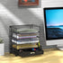 Simple Houseware 5-Tier Document File Tray with Supplies Sliding Drawer and Pen Bucket, Black by Simple Houseware