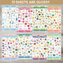 bloom daily planners Monthly Celebrations Planner Stickers for Calendar Decorating, Planning, Scrapbooking (14 Sheets)