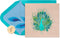 Papyrus Blank Card (Elegant Peacock)