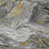 Stickyart Thick Grey Gold Liquid Marble Contact Paper for Cabinets, Peel and Stick Countertops for Kitchen Waterproof