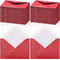 Outus 400 Pcs Mini Metallic Gift Card Envelopes - 4 x 2.7 Inches - Tiny Envelope for Birthday, Wedding, Greeting (Red)