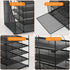 Desk Organizers and Accessories - 5-Tier Paper Letter Tray Organizer with File Holder for Office Supplies