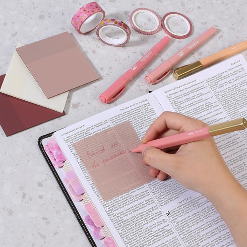 Mr. Pen Bible Journaling Kit with No Bleed Highlighters and Pens, Bible Study Tools, Journaling Kit for Women, Bible