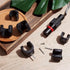 4 (2 2 Jetec Pieces Flashlight Mounting Brackets with Screws Versatile Clip Mount for LED Flashlights and Similar