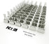 Medium Metal Binder Clips - 1-1/4 in (1.25 inch) (Silver, 60 Count)