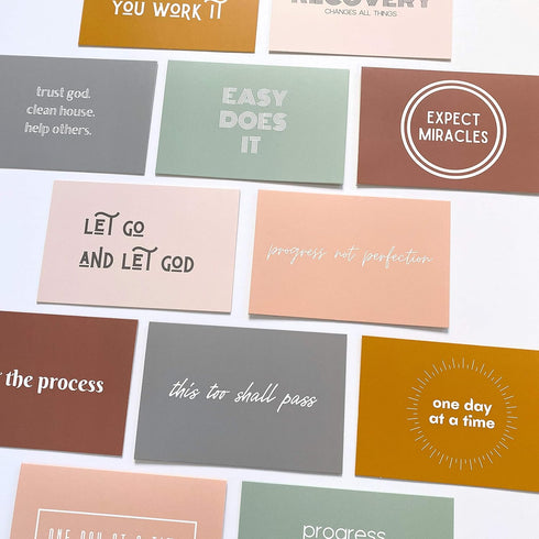 Great Big Wonderful Pack Pack 24 2 Sobriety & Recovery Encouragement Assorted Card - of - Anniversary, Congratulations