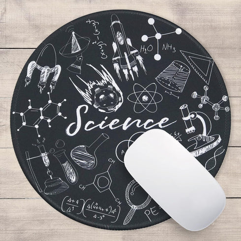 Eleville Mouse Pad Bundle of 3, Science Pi Decimal Engineer Definition Physics Chemistry Symbols for Office