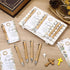 Skyygemm 50 Sets Communion Baptism Favors for Guests First Baptism Quote Bamboo Pens Cross Thank You Cards Christian
