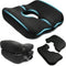 Dual-Piece Donut Pillow for Tailbone Pain, 100% Memory Foam Thick Bed Sore