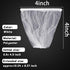500 (4 4 Inch) Suclain Pcs Disposable Mesh Sink Strainer Bags, Elastic Kitchen Sink Strainer Filter Mesh Trash Bag Anti