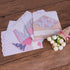 SCStyle 32 Cute Lovely Kawaii Special Design Writing Stationery Paper + 16 Envelopes, 3.45 x 5.4 Inch (Flower)