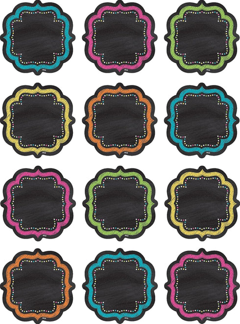 Teacher Created Resources Chalkboard Brights Mini Accents - 5620
