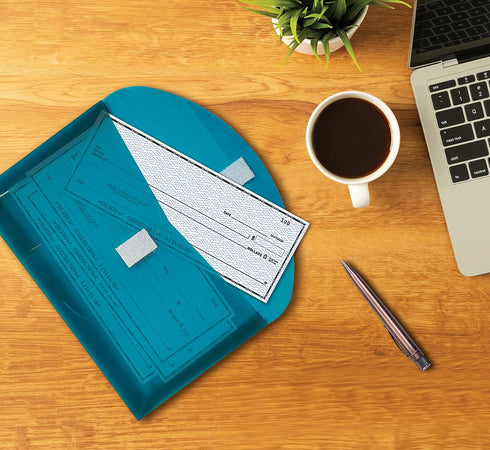 Better Office Products 36 Plastic Envelopes | Reusable Poly Envelopes No.10, 9.75 x 5.5 Inch, Assorted Colors