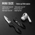 KeyUnity KK05BK Mini Titanium Pocket Knife, Razor Sharp Folding Blade, Lightweight EDC Tool for Outdoor