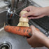 Marsify Set Bamboo Dish Scrub Brush, Kitchen Dish Scrubber Brush for Cleaning Dishes,Sink, Cast Iron Pan/Pot