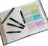 G.T. Luscombe Company, Inc. Zebrite Double Ended Bible Highlighter Set, No Bleed Pigmented Ink, Set of 3