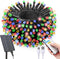 SOLARBABY Solar Christmas Lights Outdoor,142Ft 400 LED Crystal Beads Solar String Lights