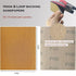 60 Pcs Premium 1/4 Sheet Sandpaper, 60-220 Grit Hook & Loop Backing for Woodworking and Auto Paint