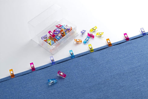 Clover 10-Piece Wonder Clips, Classic, Colors May Vary