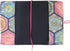 5.5 8 Book Sleeve Cover for Novel, Ottoman Ethnic Pink Pattern, Hard Books Cover for Paperback, Washable Fabric, Book
