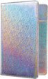 Holographic Glitter Silver Server Book for Waitress, Cute Bling Organizer Fit for Waitress Apron