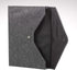 Smead Soft Touch Cloth Expanding File, Tabloid Size, 2" Expansion, Magnetic Closure, Gray (70924)