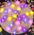 8.5ft 20LED Flower Lights Cute Fairy String Lights Floral Room Decor Night Lights USB Plug in or Battery Power String