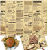 200 Pcs Food Paper Sheets, 12"x16" Grease Resistant Wrapper Paper for Baking, Picnic, Party, Kraft Paper