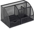 Mr. Pen Mesh Desk Organizer, Black, Pen Holders and Pencil Organizer for Desk Supplies