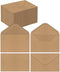 Better Office Products A6 Kraft Invitation Envelopes, Strong Bond Paper, 100 Pack (4.75 x 6.5 inch)