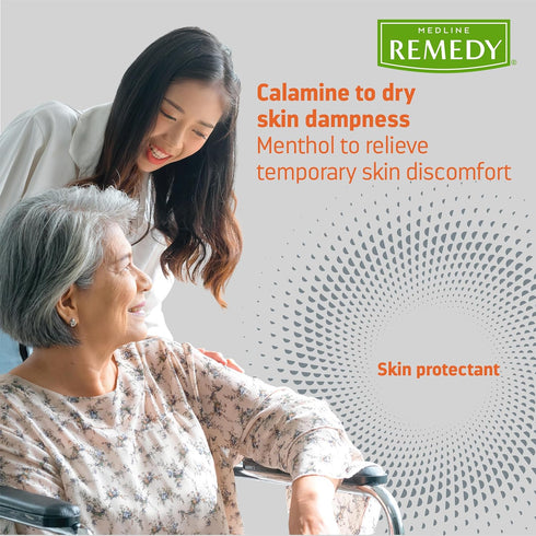 (4 oz Medline Remedy Specialized Zinc Oxide Paste with Menthol Tube), Unscented, Calamine, Incontinence Care, Diaper