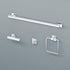 Gatco 4053 Elevate Euro Tissue Holder, Chrome by Gatco