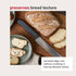 Zyliss Bread Knife - Serrated Bread Knife with Ergonomic Handle - Stainless Steel Kitchen Blade - Sharp Serrated Blade