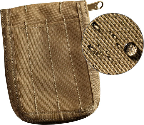 Rite In The Rain Weatherproof CORDURA Fabric Notebook Cover, 3" x 5", Tan Cover (No. C935)