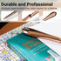 Uncommon Desks Rose Gold Letter Opener Knife - Smooth Metal Plated Envelope Opener - Ergonomic Rounded Handle for Comfort - Home and Office Mail Supplies - 2 Pack by Uncommon Desks