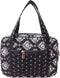 DIWI Extra Large Quilted Bible Cover 11.25 x 8.25 x 2.75 Inches - Good Book Tote Case (C2 Deep Night, XL)