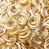 KING PIECES 2000pcs Gold Grommets, 3/8 Inch (10mm) Washers and Grommets Kit for Grommet Tool, Metal Grommets Eyelets