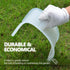 Concrete Trowel Tools for Masonry, Plastic Hand Plastering Tool for Garden Corner Flooring Molds, 4x7.28 inches
