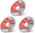 P.I.T. 4-1/2 Turbo Diamond Saw Blade for Dry/Wet Cutting - 7/8 Inch Arbor Angle Grinder Cut Off Wheel, 3 Piece