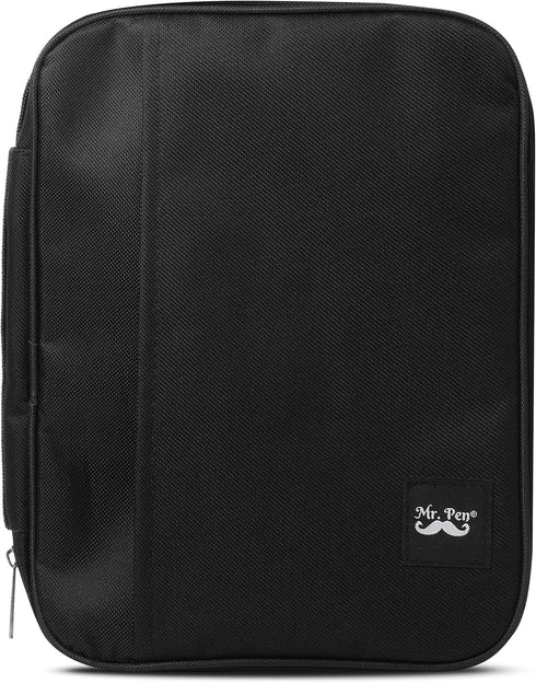 Mr. Pen Bible Case, Black Bible Bag, Covers for Bible Study, Bible Holder