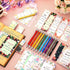 Sinmoe 120 Pcs Bible Gifts Set, 30 Bible Verses Bookmarks, 30 Scripture Pens, 30 Notebooks, 30 Organza Bags