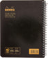 RHODIA 193439C - Spiral Notebook (Full Bound) Notebook Black - A5+ - Dot Dot - 160 Detachable Pages - White Clairefontaine Paper 80 g/m - Soft and Resistant Cover - Classic by Rhodia