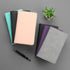 MaxGear Business Card Organizer, Portable Holder for 240 Cards, Professional PU Binder File Storage, Dark Gray
