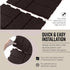 16 16 1 Playsafer Brick Rubber Interlocking Tiles | X | Easy Install for Indoor and Outdoor Use (Brown, Tile)