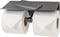 Neater Nest Reversible Toilet Paper Holder with Phone Shelf, Modern Style (Oil Rubbed Bronze,