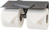 Neater Nest Reversible Toilet Paper Holder with Phone Shelf, Modern Style (Oil Rubbed Bronze,